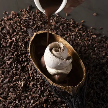 IRADR Cioccolato E Caffè Della Manufacture Alain Ducasse A Paris, Gelato Al Grano Saraceno (Credits Matteo Carassale)
