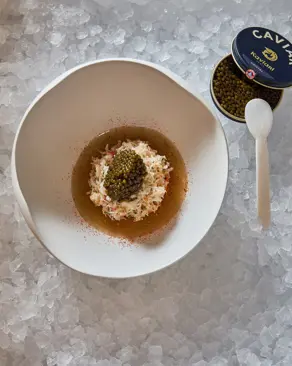 Delicata gelatina di pesce di scoglio